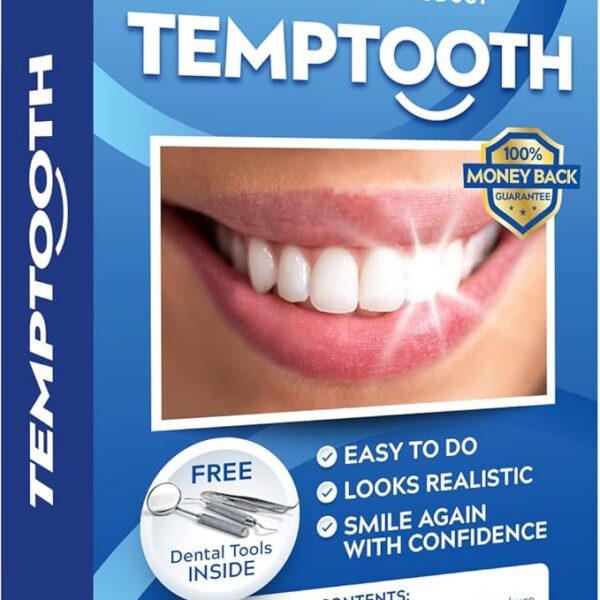 Temptooth #1 Seller Trusted Patented Temporary Tooth Replacement Product